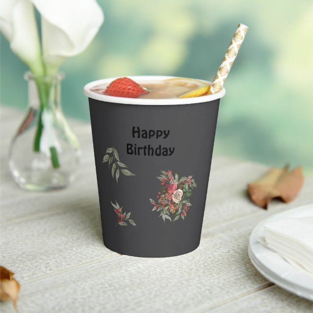 Vasos De Papel Bouquet de rosas en todo el mundo (in situ)