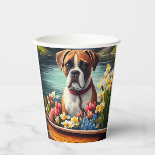 Vasos De Papel Boxer en un remo: Una aventura escénica