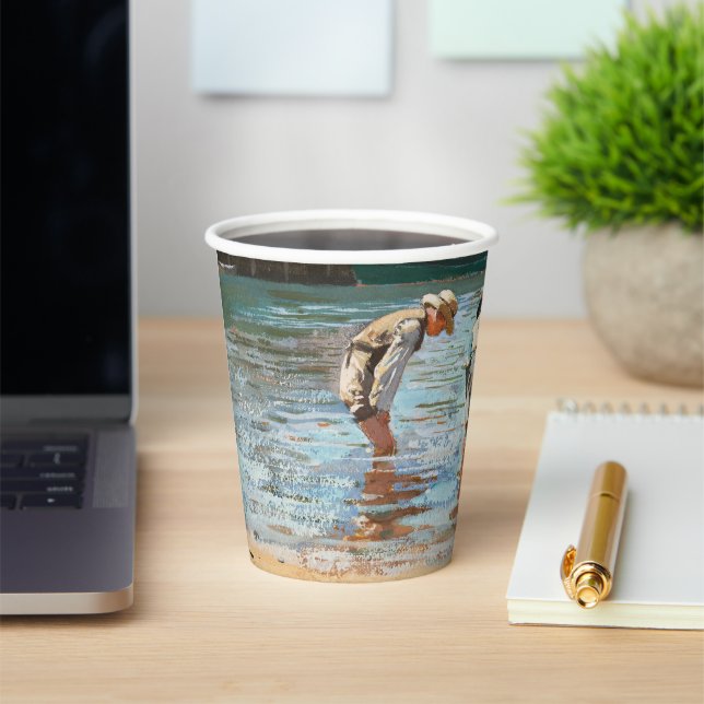 Vasos De Papel Boys Wading (1873) De Winslow Homer (in situ)