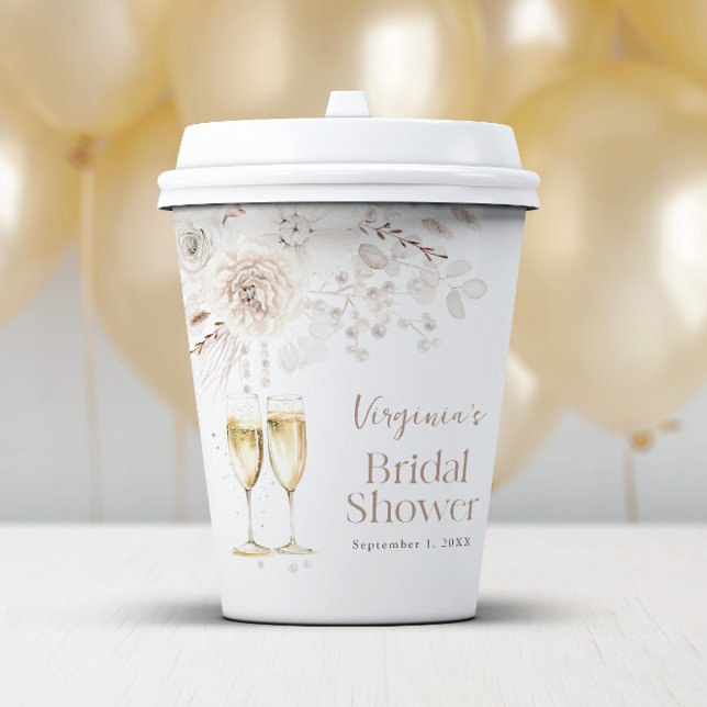 Vasos De Papel Brida Prosecco (Prosecco Bridal Paper Cups
)