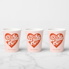 Vasos De Papel Brie Babe Nombre personalizado taza de papel