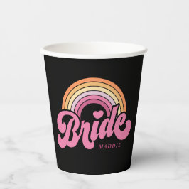 Vasos De Papel Brie Babe Nombre personalizado taza de papel
