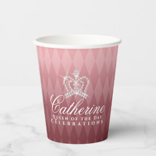 Vasos De Papel Brillante Crown Luxury Brown