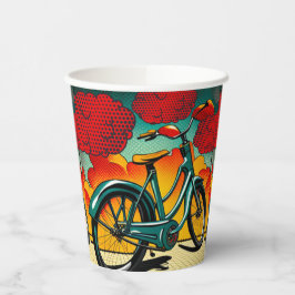 Vasos De Papel Brilliance de la bicicleta
