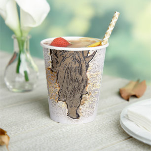 VASOS DE PAPEL BROWN HORSE