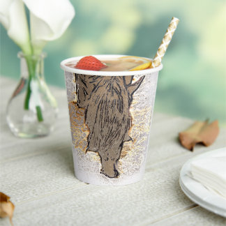 VASOS DE PAPEL BROWN HORSE