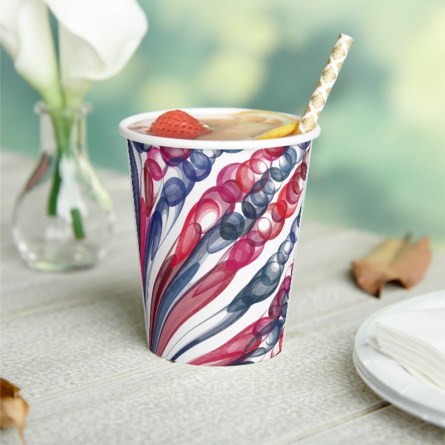 Vasos De Papel Bubble Fun / Original / (in situ)