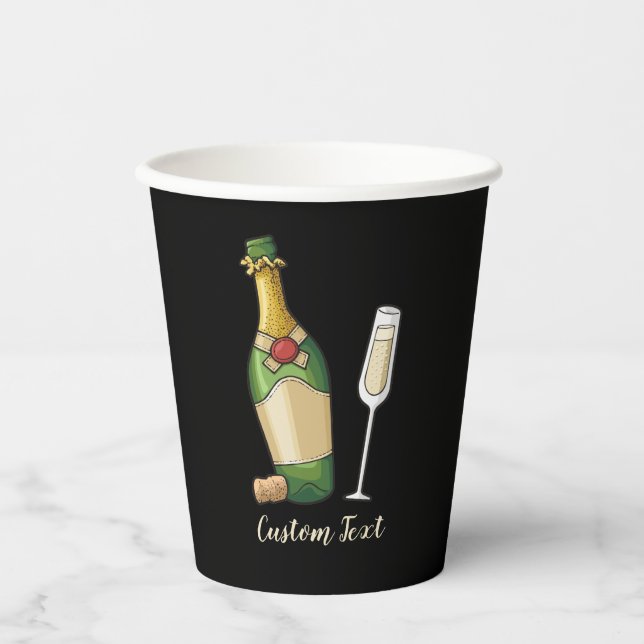 Vasos De Papel Bubbly (Anverso)