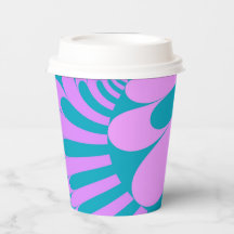 Bucle rosa y Verde azulado