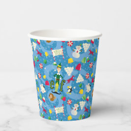 Vasos De Papel Buddy the Elf Personalizado Pattern
