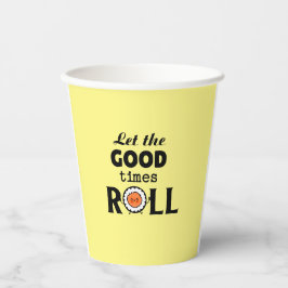 Vasos De Papel Buenos tiempos rodar kawaii sushi
