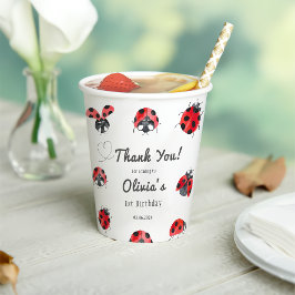 Vasos De Papel Bugs & Insects Vintage Birthday Party Paper Cups