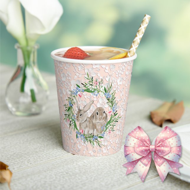 Vasos De Papel Bunnies de Pascua 2 (Subido por el creador)