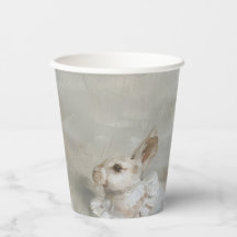 Bunnies - Taza de papel de 236 ml