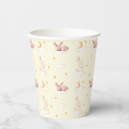 Vasos De Papel Bunny Dreams Neutral Baby Shower