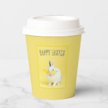 Bunny Easter Paper Cup - Perfecto para Fiesta