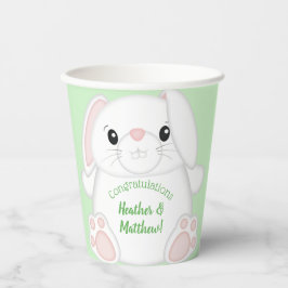 Vasos De Papel Bunny Rabbit Baby Shower