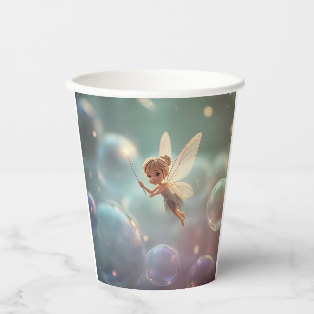 Vasos De Papel Burbble Fairy (Anverso)