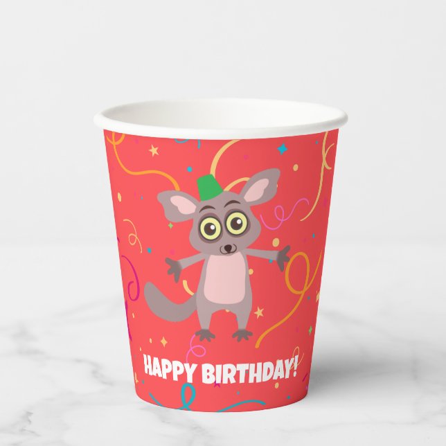 Vasos De Papel Bush Baby Paper (Anverso)