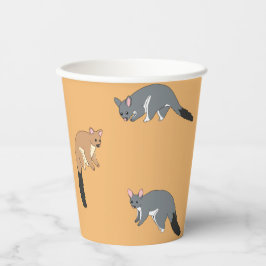 Vasos De Papel Bushy Tail Possums Paper cup