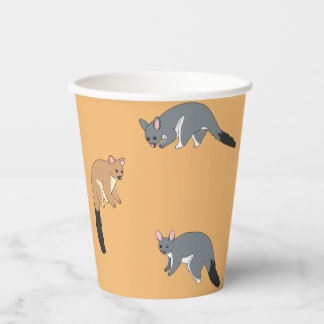 Vasos De Papel Bushy Tail Possums Paper cup