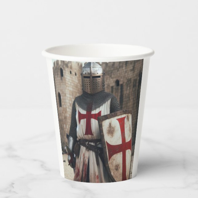 Vasos De Papel caballero (Anverso)