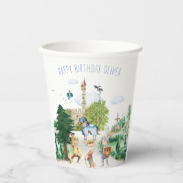 Vasos De Papel Caballeros y dragones | Cumpleaños medieval real