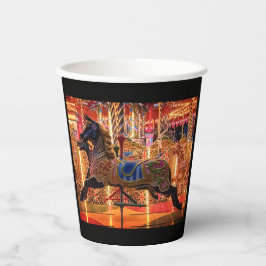 Vasos De Papel Caballo negro