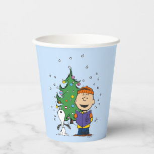 Vasos De Papel Cacahuetes Navidades Caroling