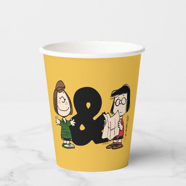 Vasos De Papel Cacahuetes | Patty & Marcie (Anverso)
