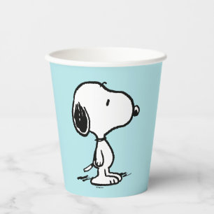 Vasos De Papel Cacahuetes   Snoopy