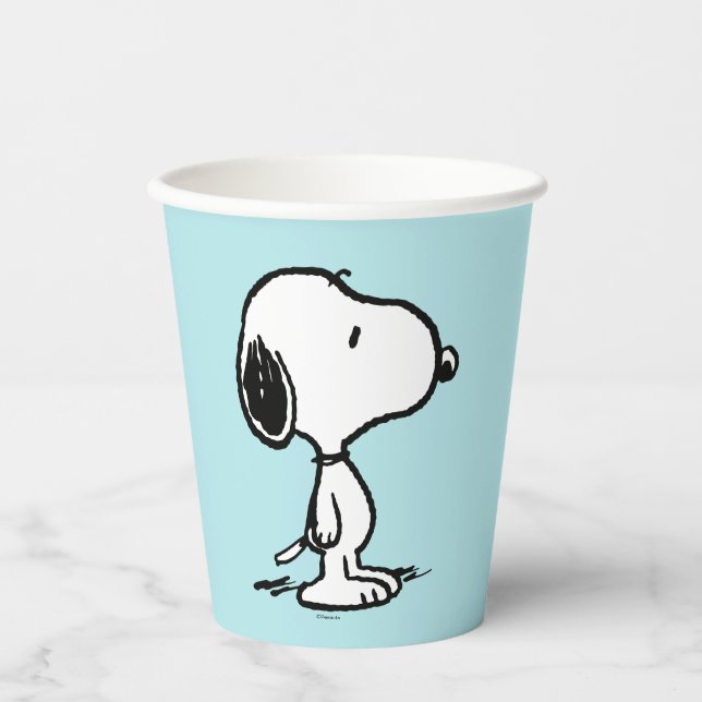 Vasos De Papel Cacahuetes | Snoopy (Anverso)