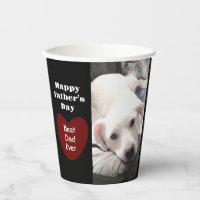 Cachorro Corazones Rojos El Mejor Papá del Mundo F