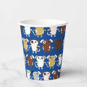 Vasos De Papel Cachorro de cachorro adorable niños Fiestas de pri