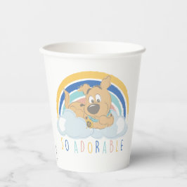 Vasos De Papel Cachorro Scooby-Doo "tan adorable"