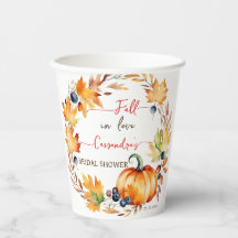 Cae en el amor calabaza de la ducha de la mamposte