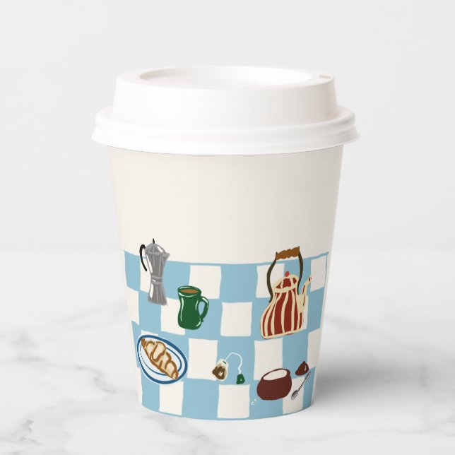 Vasos De Papel Café (Anverso)