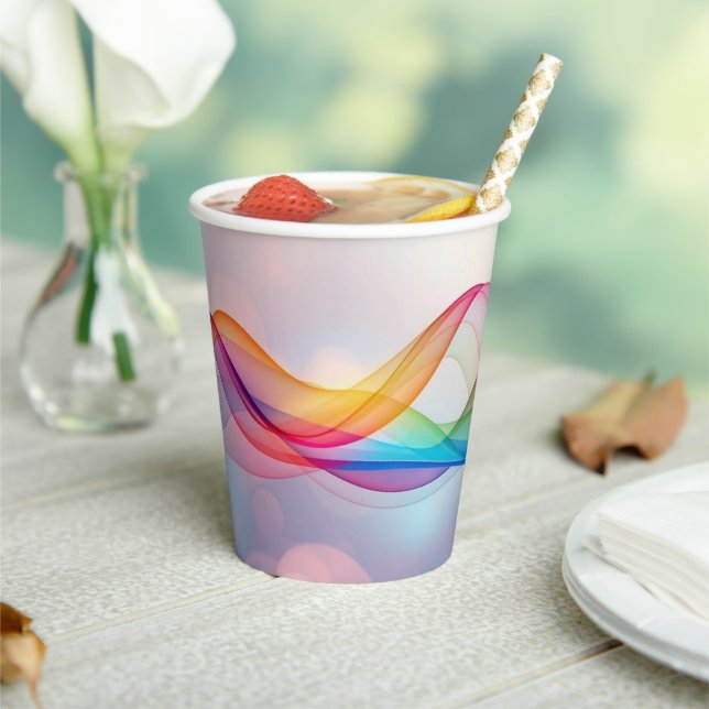 Vasos De Papel Café café simple marrón moderno (in situ)