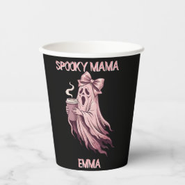 Vasos De Papel Café Coquette Mamá Espeluznante Personalizado Fant