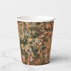 Vasos De Papel Café de Mármol marrón