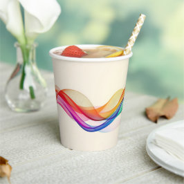 Vasos De Papel Cafetería moderna cafetería o bar Personalizado Ba