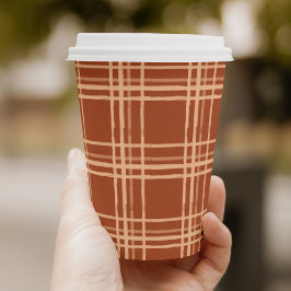 Vasos De Papel Caída Tocada Un Pequeño Baby Shower De Calabaza