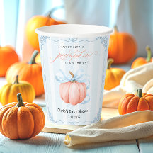 Calabaza Pequeña En El Camino Del Niño Baby Shower