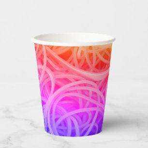 Vasos De Papel Calamares en Moda hippy 8oz taza de papel caliente