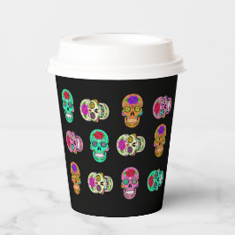 Vasos De Papel Calaveras de azúcar