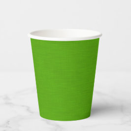 Vasos De Papel Calm & simple lime green textured background