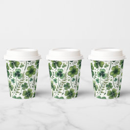 Vasos De Papel Calmar Clovers