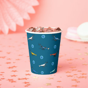 Vasos De Papel Camarón