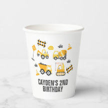 Camión de Construcción Cumpleaños
