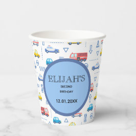 Vasos De Papel Camión de Transporte de la Ciudad Segunda Fiesta d